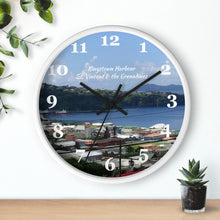 Load image into Gallery viewer, Kingstown City and Harbor St. Vincent and the Grenadines Photo Wall Clock