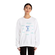 Load image into Gallery viewer, Z Alphabet Sweatshirt, Motivational, Mental Health, Alphabet Initial "Z" Unisex Heavy Blend™ Crewneck Sweatshirt, Self-affirming Sweatshirt