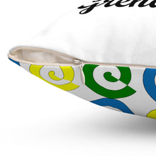 Load image into Gallery viewer, Pray for Peace in St. Vincent and the Grenadines Spun Polyester Square Pillow