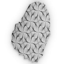 Load image into Gallery viewer, St. Vincent Map-Shaped Pillow with Geometric Line Pattern