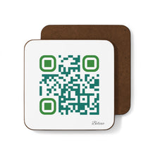 Load image into Gallery viewer, Single QR Code Hardboard Back 1 piece Coaster - Believe in Yourself