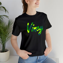 Load image into Gallery viewer, St. Vincent and the Grenadines Vincy, National Colors Unisex Jersey Short Sleeve Tee