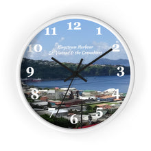 Load image into Gallery viewer, Kingstown City and Harbor St. Vincent and the Grenadines Photo Wall Clock
