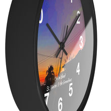 Load image into Gallery viewer, Union Island Sunset Wall Clock, Union Island St. Vincent and the Grenadines Sunset Wall Clock