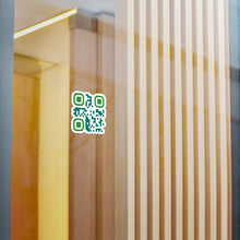 Load image into Gallery viewer, qr code sticker decal for be brave