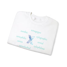Load image into Gallery viewer, X Alphabet Sweatshirt, Alphabet Initial "X", Motivational, Optimistic, Mental Health,  Unisex Heavy Blend™ Crewneck Sweatshirt, Self-affirming Sweatshirt