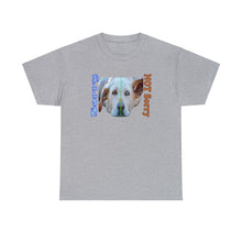 Load image into Gallery viewer, Sorry, Not Sorry Heterochromia Dog Unisex Heavy Cotton Tee
