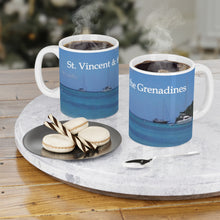Load image into Gallery viewer, St. Vincent and the Grenadines Boats in the Distance Ceramic Mugs (11oz\15oz)