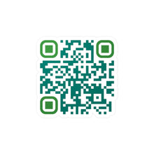 Load image into Gallery viewer, QR Code Waterproof Kiss-Cut Vinyl Decal/Sticker - Be Powerful and Determined