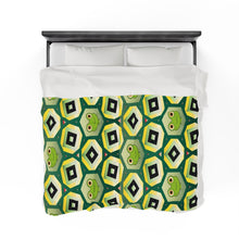 Load image into Gallery viewer, Frog Peepers Velveteen Plush Blanket