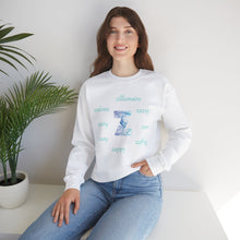 Load image into Gallery viewer, Z Alphabet Sweatshirt, Motivational, Mental Health, Alphabet Initial "Z" Unisex Heavy Blend™ Crewneck Sweatshirt, Self-affirming Sweatshirt