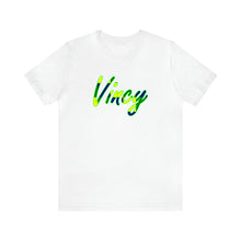 Load image into Gallery viewer, St. Vincent and the Grenadines Vincy, National Colors Unisex Jersey Short Sleeve Tee