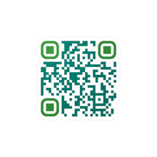 Load image into Gallery viewer, QR Code Waterproof Kiss-Cut Vinyl Decal/Sticker - Brighten Someone's Day Today