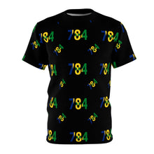Load image into Gallery viewer, St. Vincent and the Grenadines Area Code 784 Unisex Tee (Black)