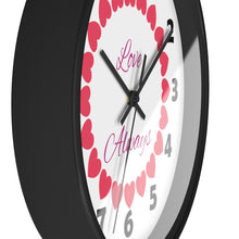 Load image into Gallery viewer, Love Always Wall Clock, Heart Ring Wall Clock