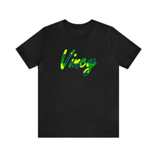 Load image into Gallery viewer, St. Vincent and the Grenadines Vincy, National Colors Unisex Jersey Short Sleeve Tee