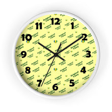 Load image into Gallery viewer, Yellow Original Vincy Wall Clock