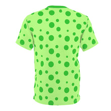 Load image into Gallery viewer, Green Spotted Light Green Unisex Tee
