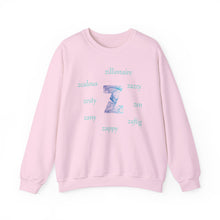 Load image into Gallery viewer, Z Alphabet Sweatshirt, Motivational, Mental Health, Alphabet Initial "Z" Unisex Heavy Blend™ Crewneck Sweatshirt, Self-affirming Sweatshirt