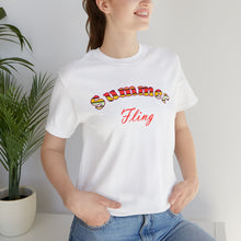 Load image into Gallery viewer, Summer Fling Unisex Jersey Short Sleeve Tee