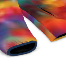 Load image into Gallery viewer, Tie Dye Men's Puffer Jacket (AOP)