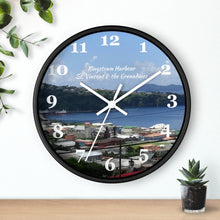Load image into Gallery viewer, Kingstown City and Harbor St. Vincent and the Grenadines Photo Wall Clock