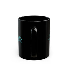 Load image into Gallery viewer, R Alphabet 11oz Mug, Initial Letter Mug, Self-affirming Mug, Mental Health Black Coffee Mug, Motivation Mug