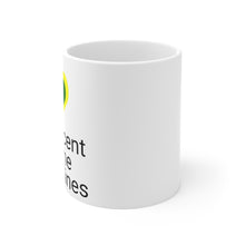 Load image into Gallery viewer, I Love St. Vincent and the Grenadines Ceramic Mug (11oz\15oz) - Yellow Heart