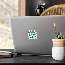 Load image into Gallery viewer, QR Code Waterproof Kiss-Cut Vinyl Decal/Sticker - Be Brave
