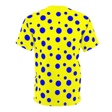 Load image into Gallery viewer, Blue Spotted Yellow Unisex Tee