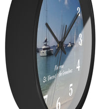 Load image into Gallery viewer, Mayreau Beach St. Vincent and the Grenadines 10 inch round Wall Clock