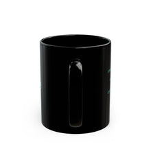 Load image into Gallery viewer, C Alphabet 11oz Mug, Initial Letter  Mug, Self-affirming Mug, Mental Health Black Coffee Mug, Motivation Mug