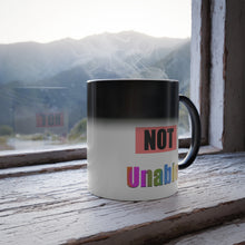 Load image into Gallery viewer, Disabled not unable 11oz mug changing color