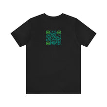 Load image into Gallery viewer, Cultivate Joy and Happiness Unisex Jersey Short Sleeve Tee, QR Code T-shirt, Hidden Message t-shirt, Positive T-shirt
