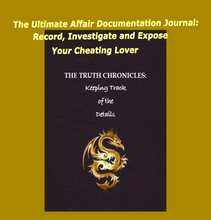 Load image into Gallery viewer, The Truth Chronicles: A Confidential 200+ Page Journal for Documenting a Cheating Spouse or Partner's Infidelity (PDF)