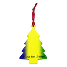 Load image into Gallery viewer, St. Vincent and the Grenadines National Colors Wooden ornaments - Personalized