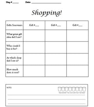 Load image into Gallery viewer, Ultimate Gift and Souvenir Organizer: 3 Printable Travel Planner Inserts for Stress-Free Shopping