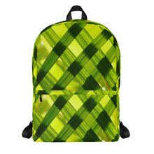 Load image into Gallery viewer, Backpack Grass Green Strips