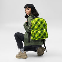 Load image into Gallery viewer, Backpack Grass Green Strips