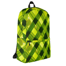 Load image into Gallery viewer, Backpack Grass Green Strips