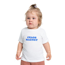 Load image into Gallery viewer, Baby "Chaos Magnet" Jersey Short Sleeve Tee  (B)