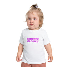 Load image into Gallery viewer, Baby Jersey "Squeeze Magnet" Short Sleeve Tee (P)