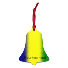 Load image into Gallery viewer, St. Vincent and the Grenadines National Colors Wooden ornaments - Personalized