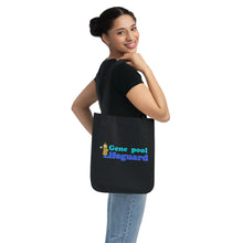 Load image into Gallery viewer, Organic Canvas Tote Bag - Gene Pool Lifeguard