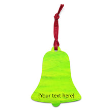 Load image into Gallery viewer, Green Wooden ornament Blanks - Personalized