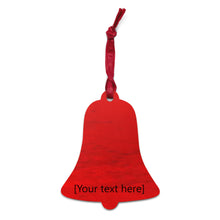 Load image into Gallery viewer, Red Wooden ornament Blanks - Personalized