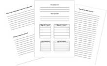 Load image into Gallery viewer, Digital Download - Healing Through Documentation: A Journal for Recording Abuse - Track Incidents, Build a Case, Seek Justice (PDF Format)