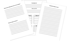 Load image into Gallery viewer, Digital Download - A Book to Record Who Is Bullying Me: Track Events, Build Evidence and Reclaim My Peace (PDF Format)