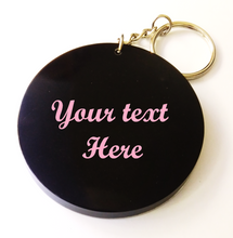 Load image into Gallery viewer, Volcanic Ash Keychain/Bag Ornament - Personalized With Your Name or Special Word