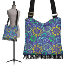 Load image into Gallery viewer, Crossbody Boho Handbag - Bubble Floral